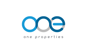 BOMA BEST - The logo displays the word "one" in blue and gray lowercase letters, with "properties" neatly positioned beneath, symbolizing a trusted home for real estate excellence aligned with BOMA BEST standards.